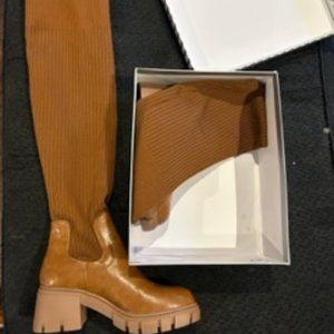 MOUSSE FIT Women British Style Block Boots